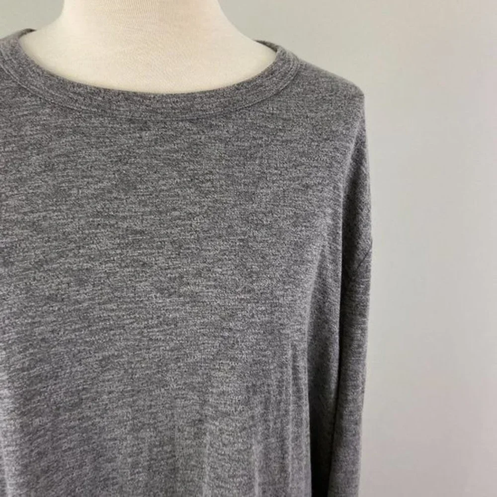 NWT NORDSTROM Grey Long Sleeve Crew Neck Shirt? - Picture 3 of 9